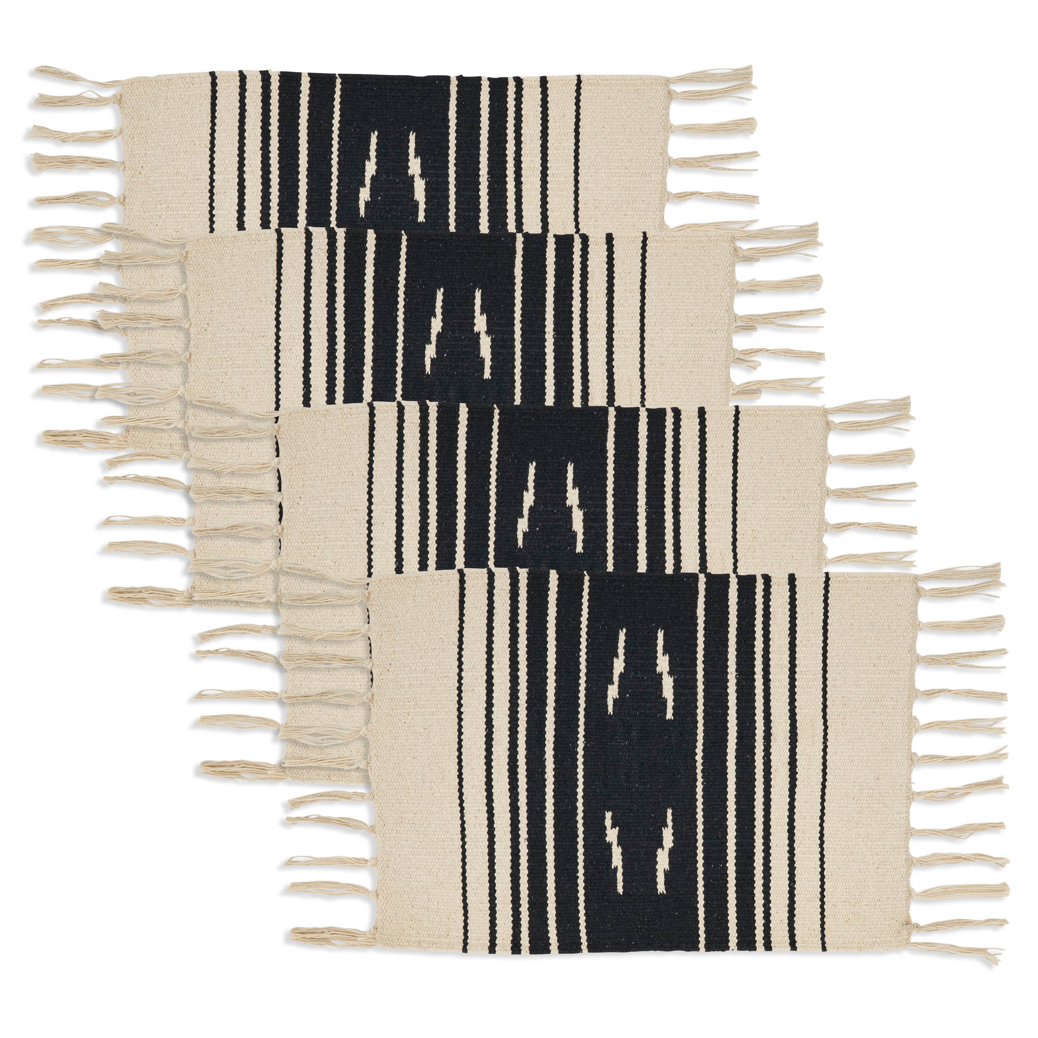 Black Natural Southwestern Spice Placemat for wholesale on Faire2