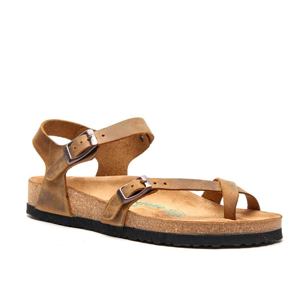 Comfortfusse - Wholesale Sandals - Women's - Gabriella - Genuine Leather Orthopedic Flat Sandals16