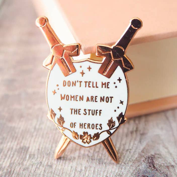 FEMINIST ENAMEL PIN for wholesale by Ashlen