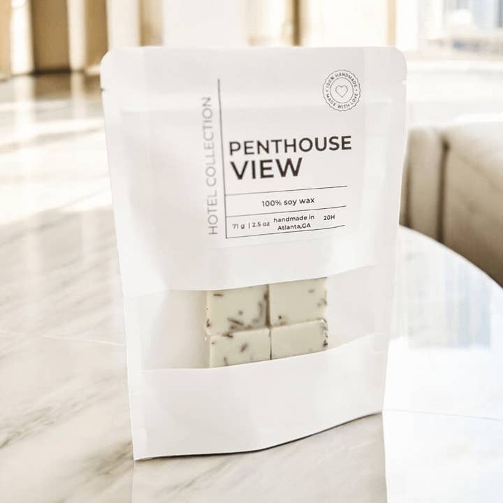 Vue Penthouse Fondants de Cire de Soja 100% pour la vente par CROUSE OUTFITTERS