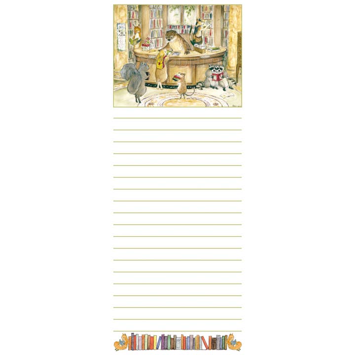 Woodfield Press - Wholesale Notepad - #7600 - Library Days Magnetic Notepad