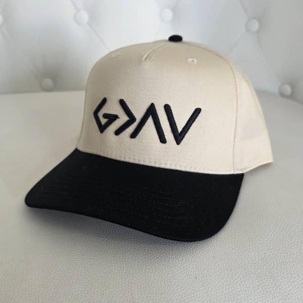God Is Greater Highs & Lows Hat – Embroidered Christian Hat for wholesale by Threadworks 41