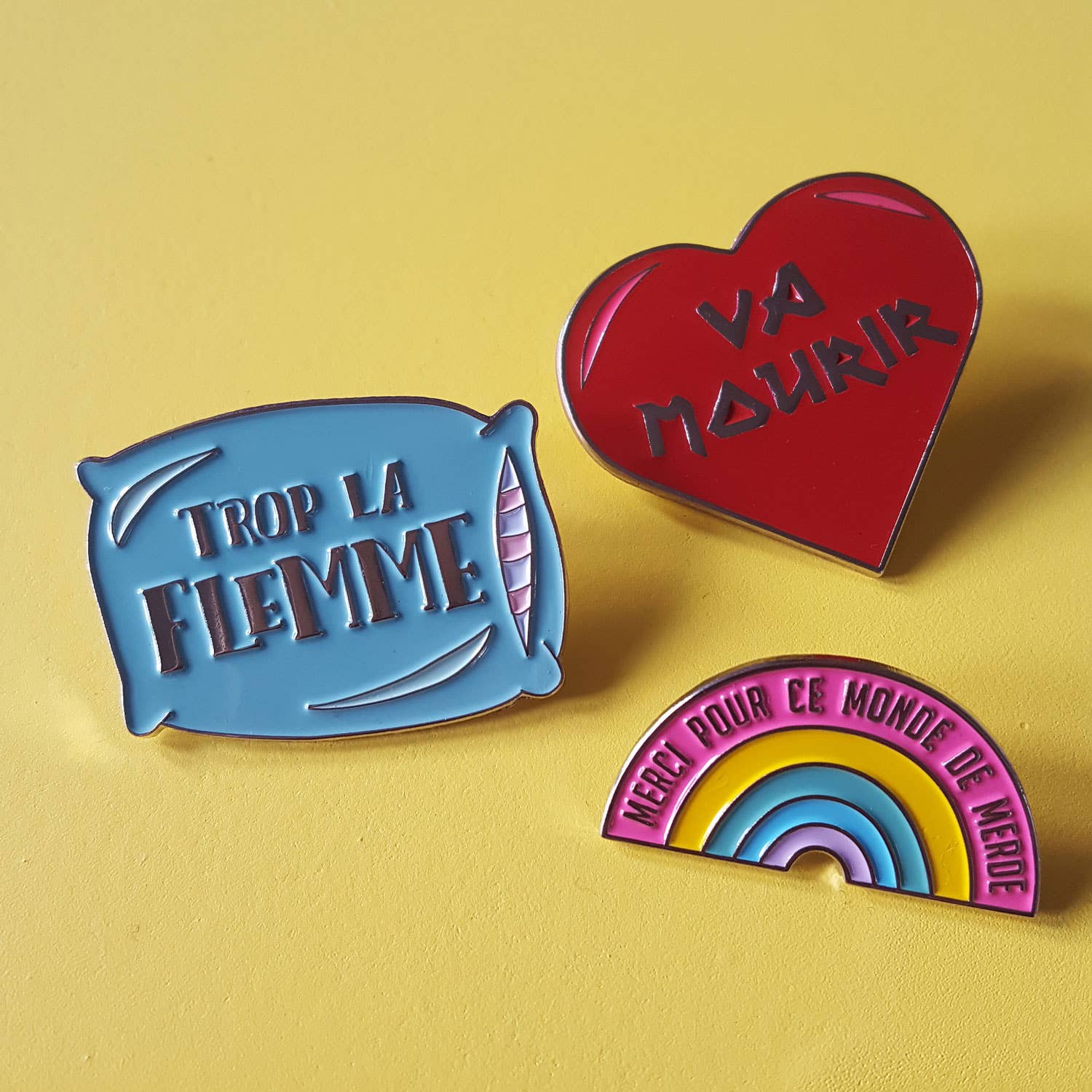 Ranafout - Wholesale Brooch - Pin's Go Die fashion accessories gift2