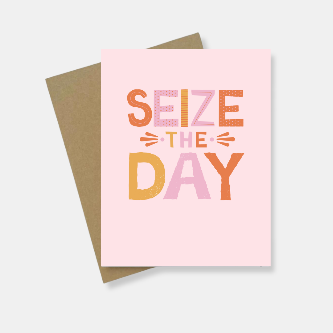 Noteworthy Co - Wholesale Everyday Greeting Card - Greeting Card | Seize The Day1