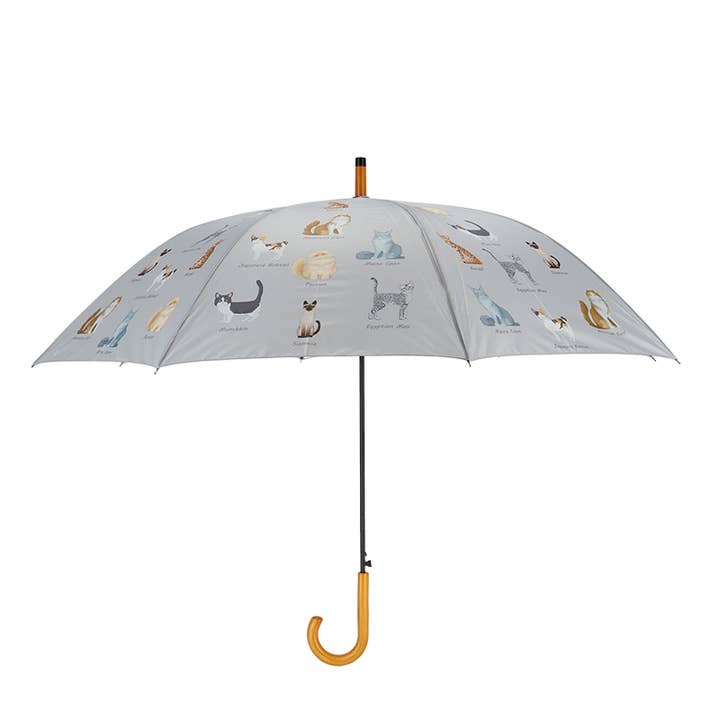 Esschert Design USA - Wholesale Umbrella - Unisex - Cat Breed Umbrella