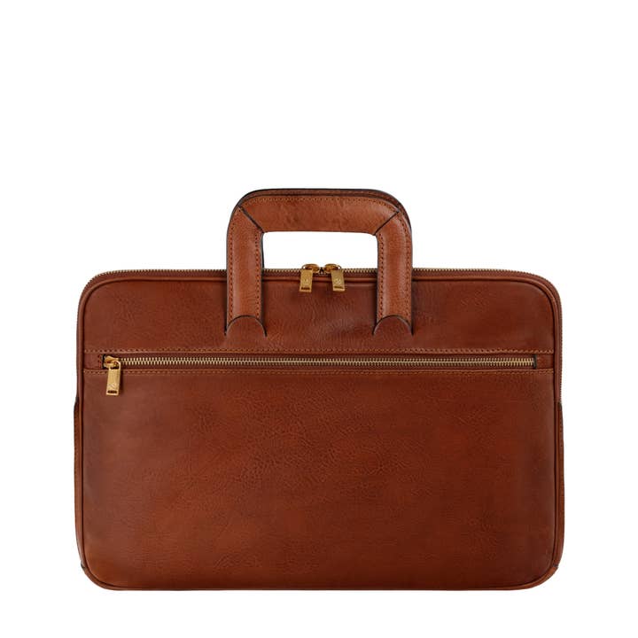 Time Resistance - Vente Sac pour ordinateur portable – unisexe - Sacoche d'ordinateur en cuir pleine fleur - Brave New World19