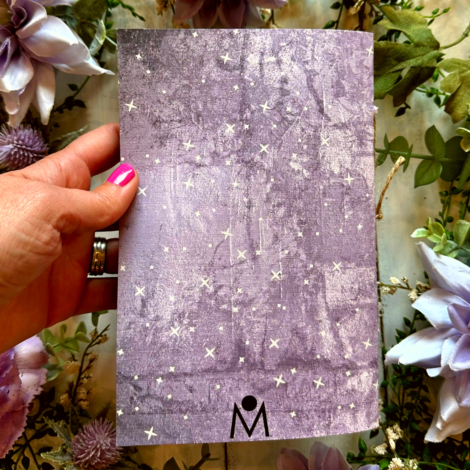 NOMAD Moon Magic - Vendita all'ingrosso Diari/agende - Diario estetico vintage fatto a mano, design Witchy Bookish2