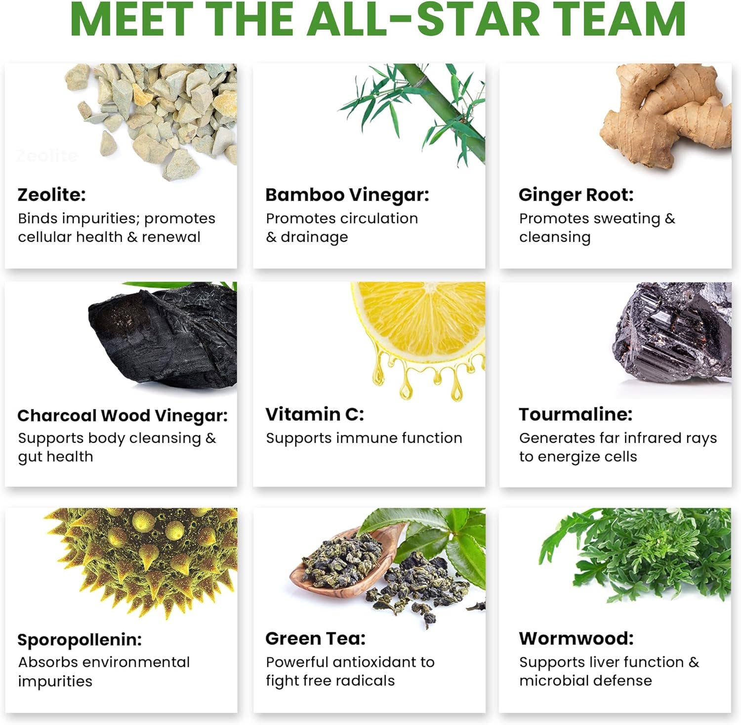 Lure Essentials - Wholesale Foot Mask - Sole Serenity Detox Foot Pads with Zeolite and Wormwood5