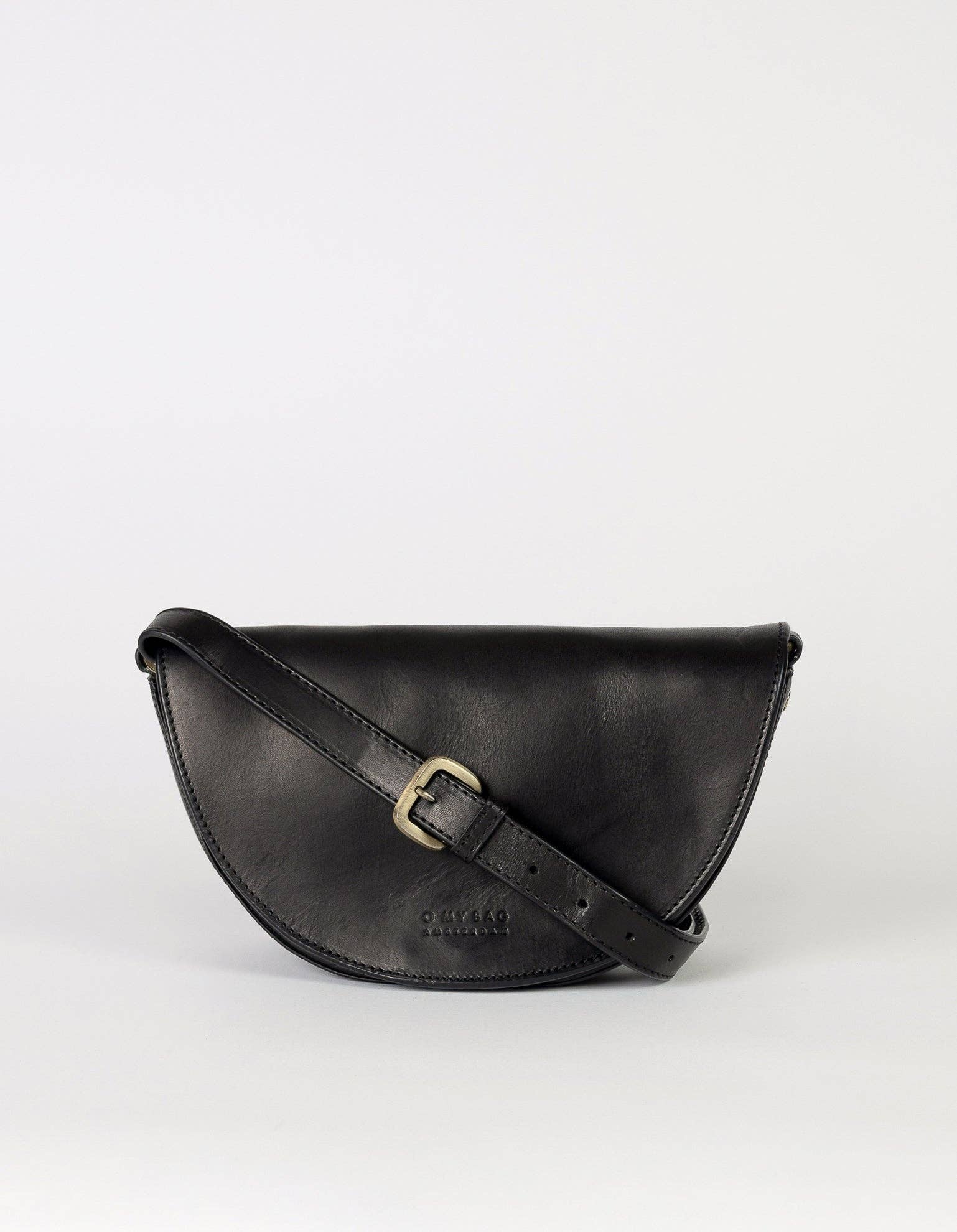 O My Bag - Vente Sac à bandoulière – femme - Laura - Cuir Classique Noir1