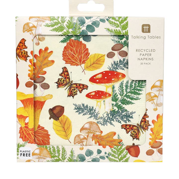 Forest Autumnal Papierservietten | 20er-Pack | für den Großhandel von Talking Tables EU
