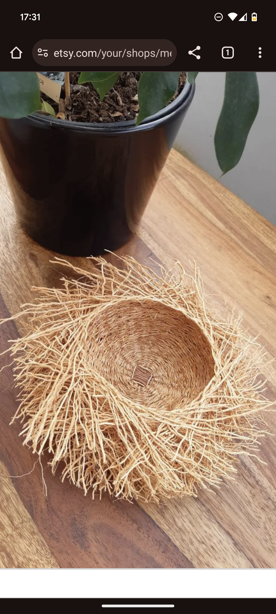 raphiasac - Wholesale Diffuser Fragrance Refill - Vetiver nests, vetiver baskets, Vetiver basket1