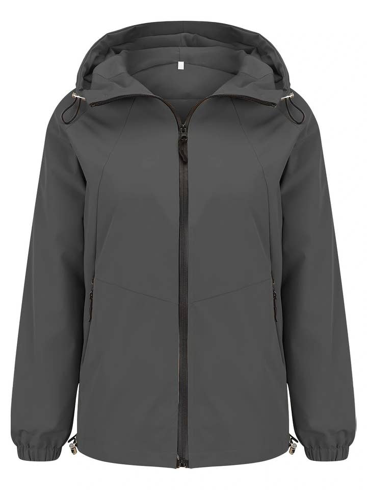Rosa Clothing - Wholesale Jacket - Women's - Lightweight jacket hooded waterproof raincoat