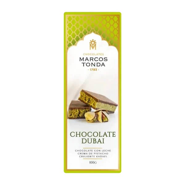 Chokolade Dubai for engroshandel hos Chocolates Marcos Tonda
