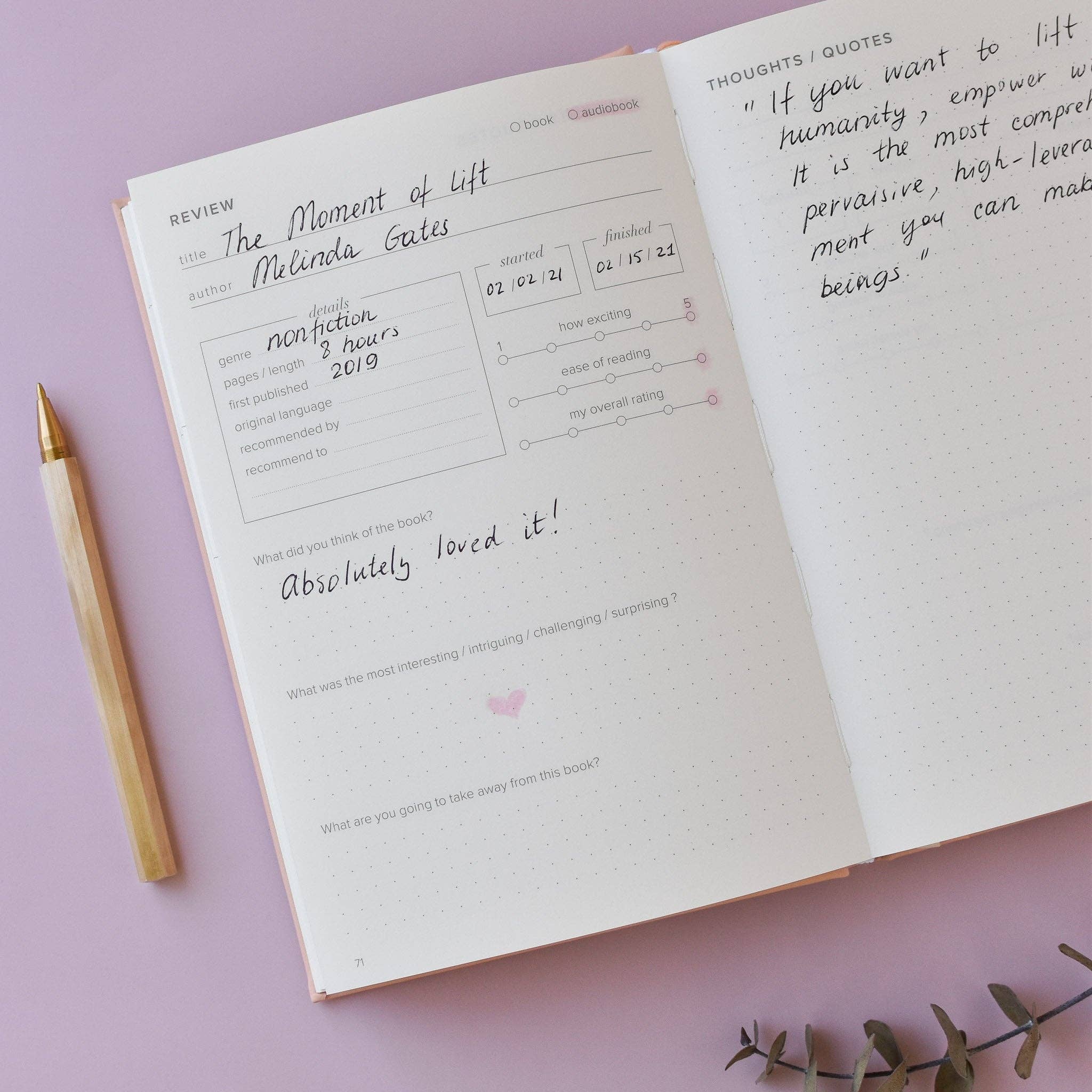 Kunitsa Co – Großhandel Tagebuch – Journal lesen (begeisterter Leser)4