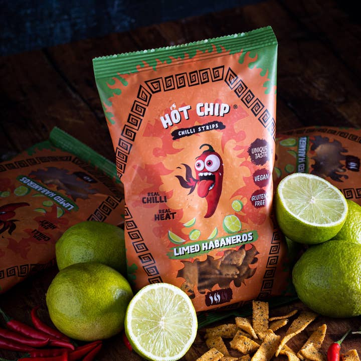 HOT-CHIP – Großhandel Cracker – HOT-CHIP Strips Limed Habaneros 80 g2