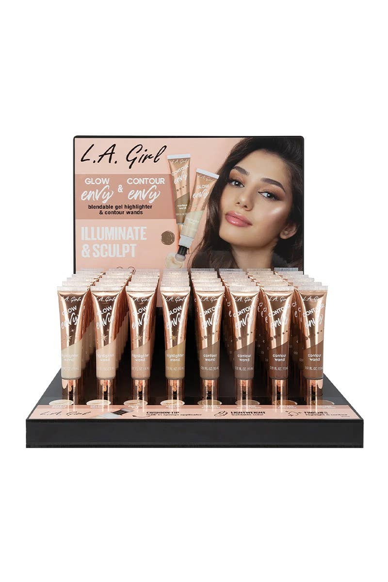 PINEAPPLE Beauty – Engroshandel Makeup contour – LA Girl GPD524 Glow & Contour Envy display - 48 stk.0