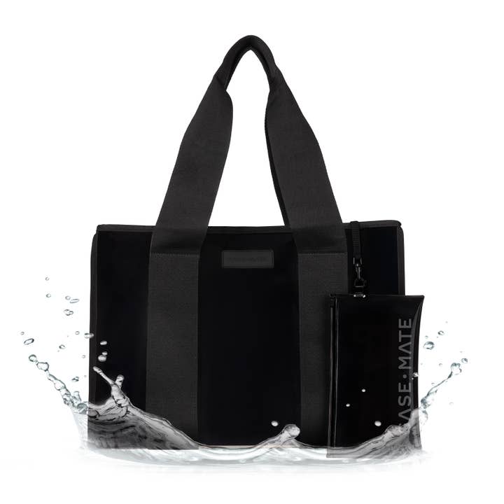 Case-Mate Midnight Black Jelly Tote Bag for wholesale by Case-Mate
