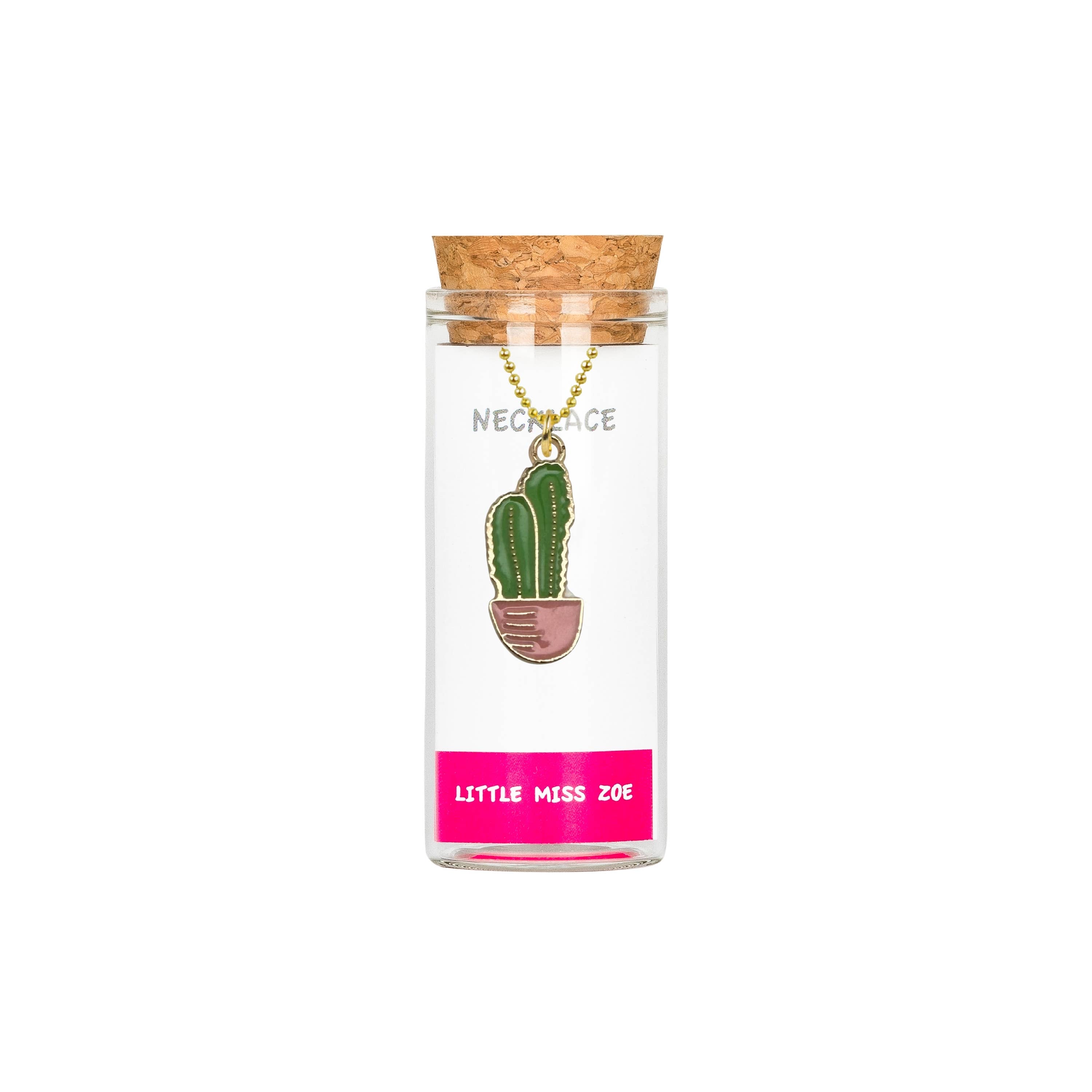 Little Miss Zoe - Wholesale Kids Necklace - Kids - Kids Charm Necklace in a glass bottle57