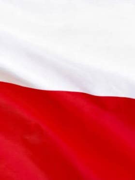 Country Flag Poland 90 x 150 cm - 100% polyester for wholesale by Partychimp