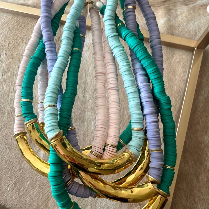 Grace Designs - Wholesale Beaded/Pearl Necklace - Vinyl Necklace