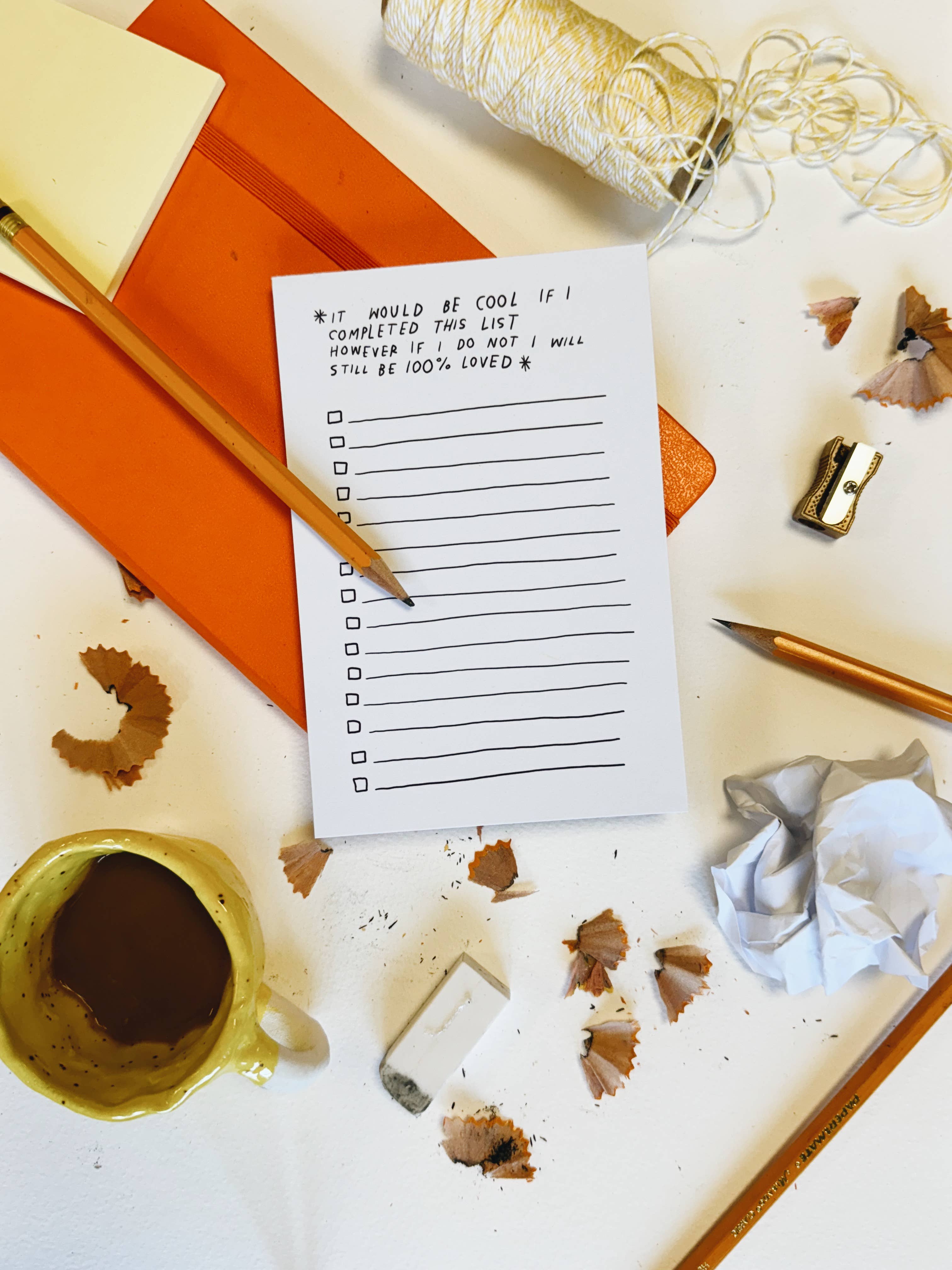 RANI BAN CO - Venta al por mayor Libretas - Bloc de notas con la lista de tareas pendientes «STILL BE LOVED»2