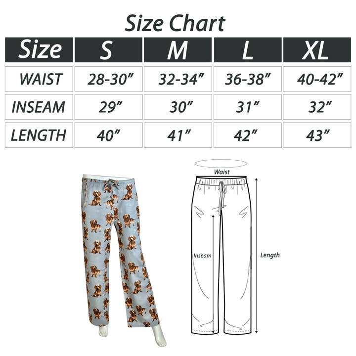 E&S Pets - Wholesale Sleepwear Bottom - Women's - Dachshunds Pajama Bottoms - Pet Lover Pajama Pants4