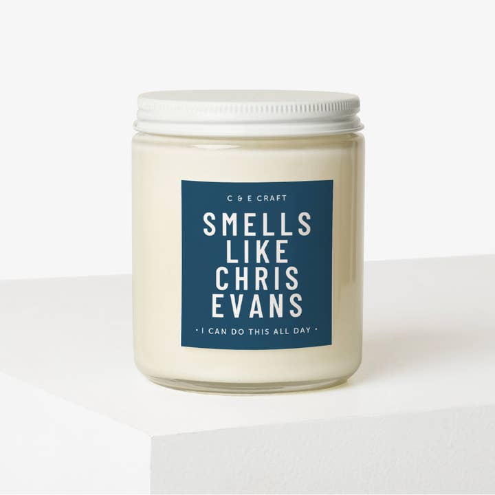 Smells Like Chris Evans Candle for wholesale by CE Craft Co
