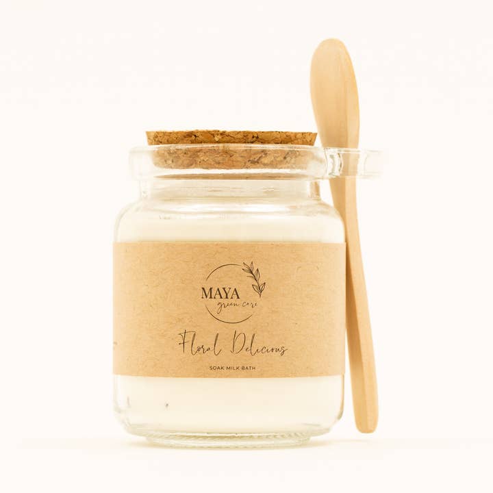 Soak Milk Bath Floral Delicions for wholesale by MayaGreenCare