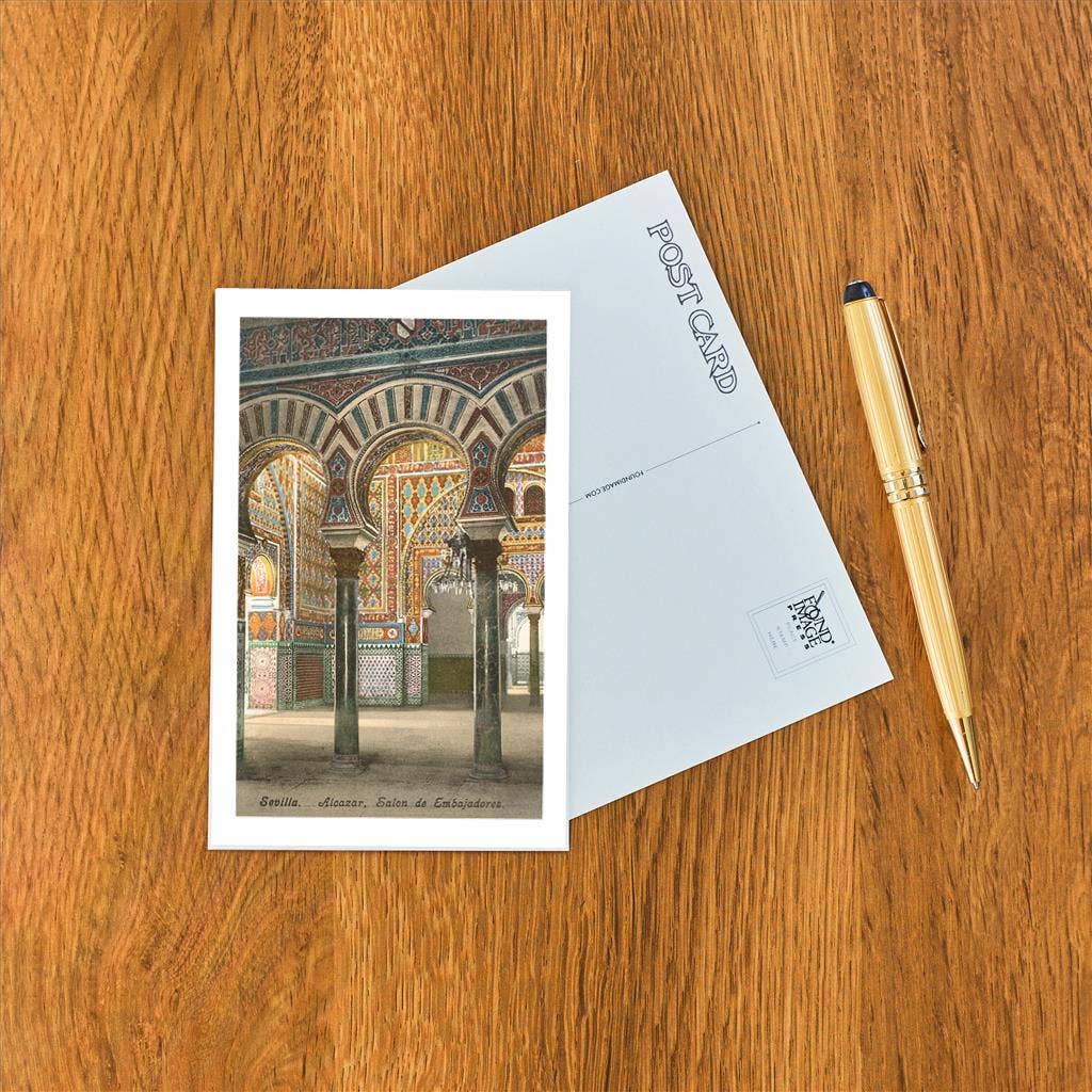Found Image Press - Wholesale Postcard - Postcard AH-19 Alcazar in Seville, Spain1