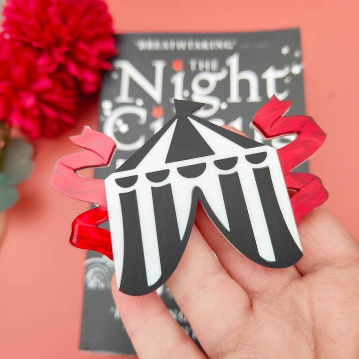 The Night Circus brooch for wholesale by Folk and Fortune