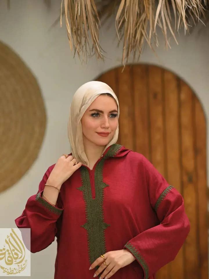 Palestinian Elegance - Wholesale Kaftan - Women's - Experience the Allure of Moroccan Fashion with Palestinian Elegance4