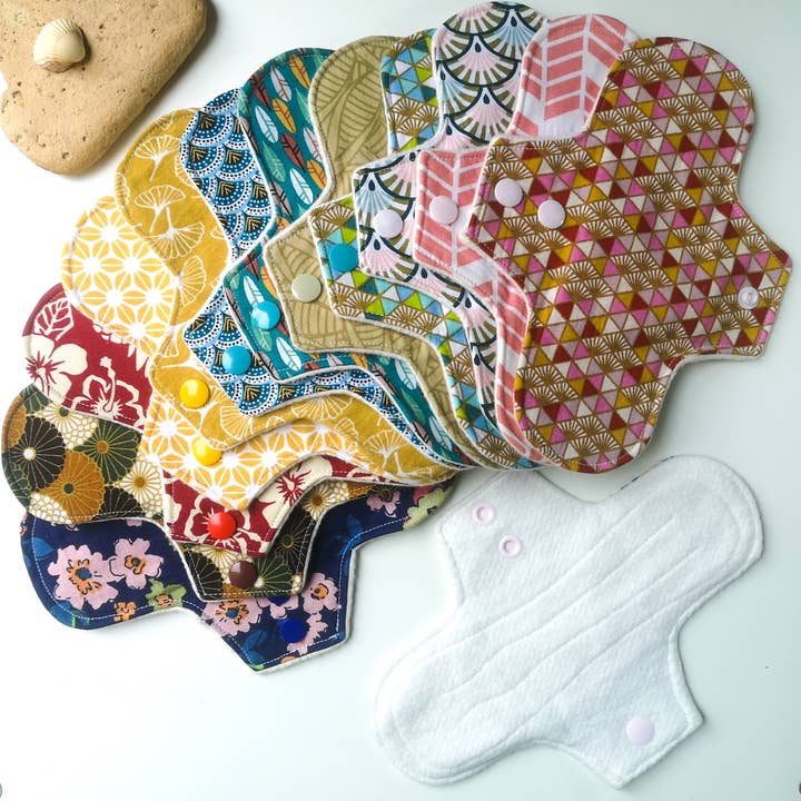 Les Mimines Montpellieraines - Wholesale Menstrual Pad/Liner - Hemp sanitary napkin "feathers"4