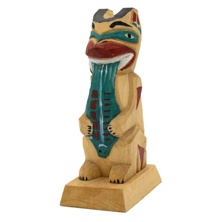 Pawnee Bill’s - Wholesale Decorative Figurine - Hand Carved Wooden Totems