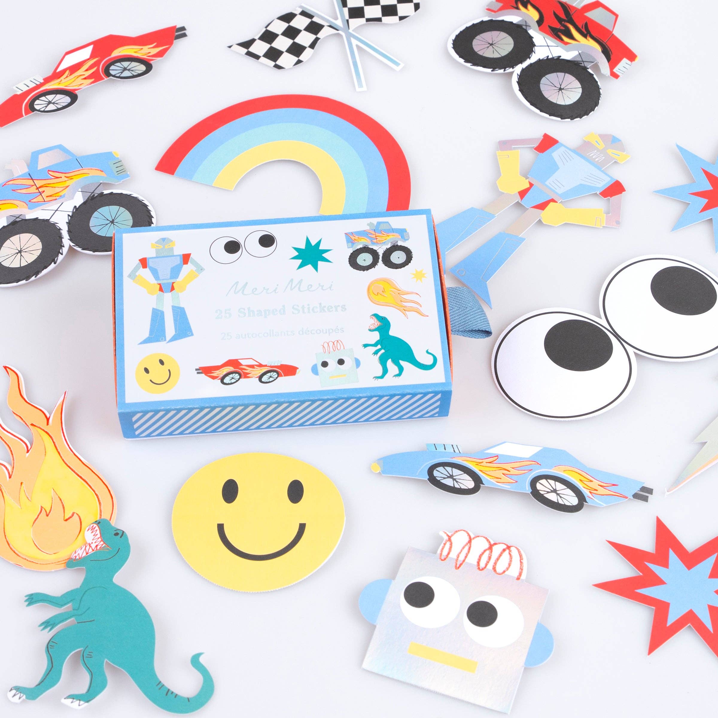 Meri Meri - Wholesale Sticker - Kids & Baby - Toybox Icon Shaped Stickers0