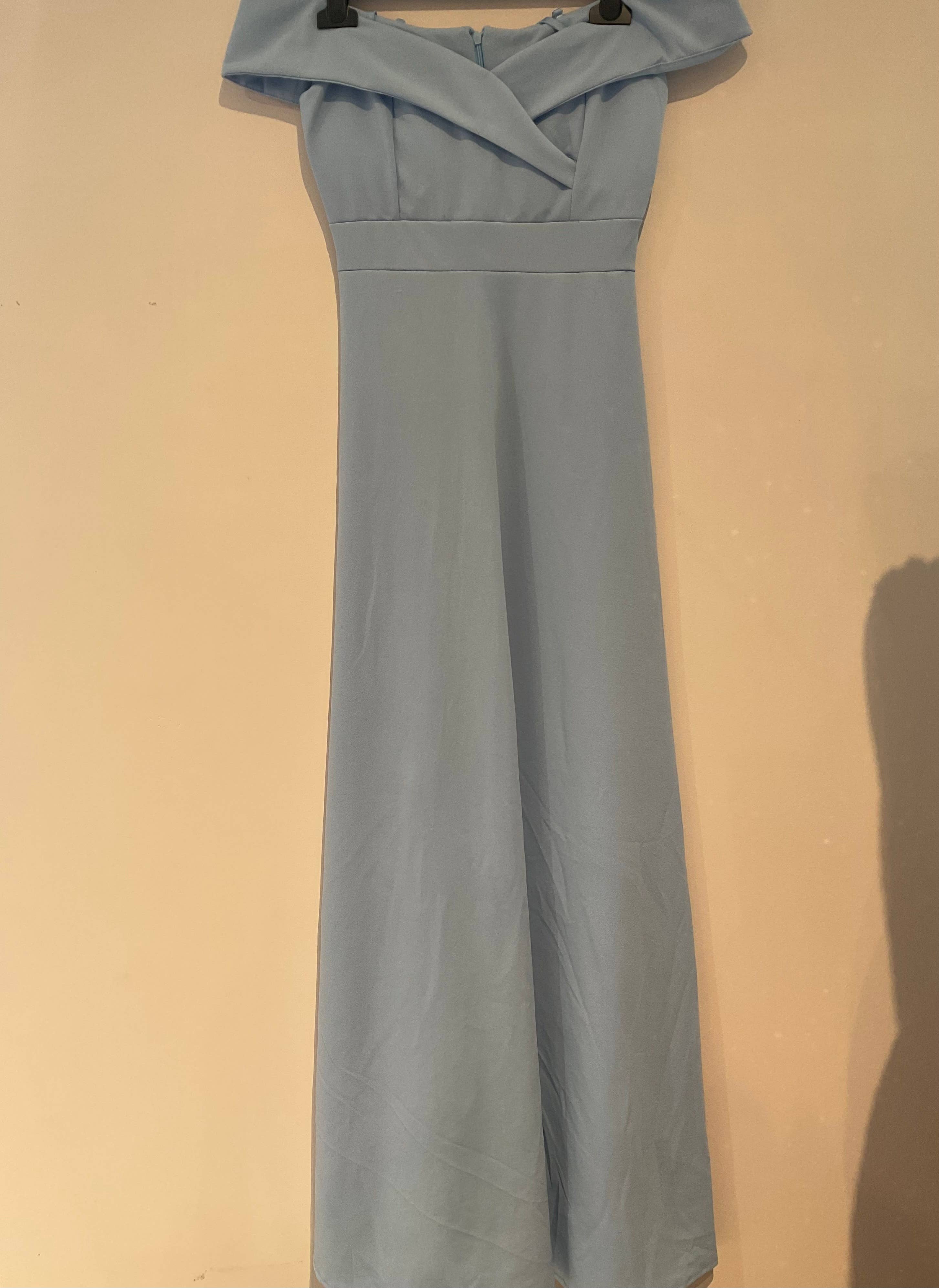 Alice'Desir - Wholesale Gown - Women's - 8892 A-line dress with boat neckline18