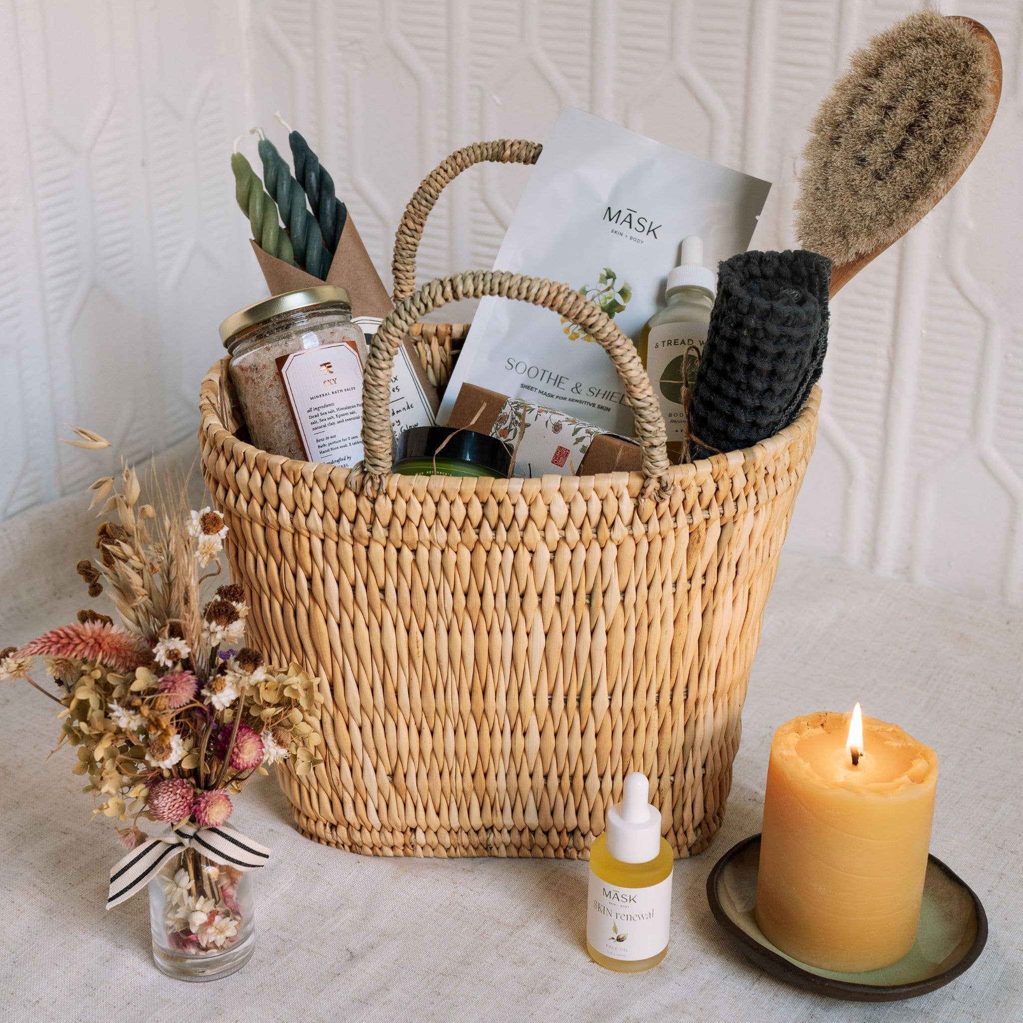 Kaaterskill Market - Wholesale Basket - Bevvy Basket Gift Tote5