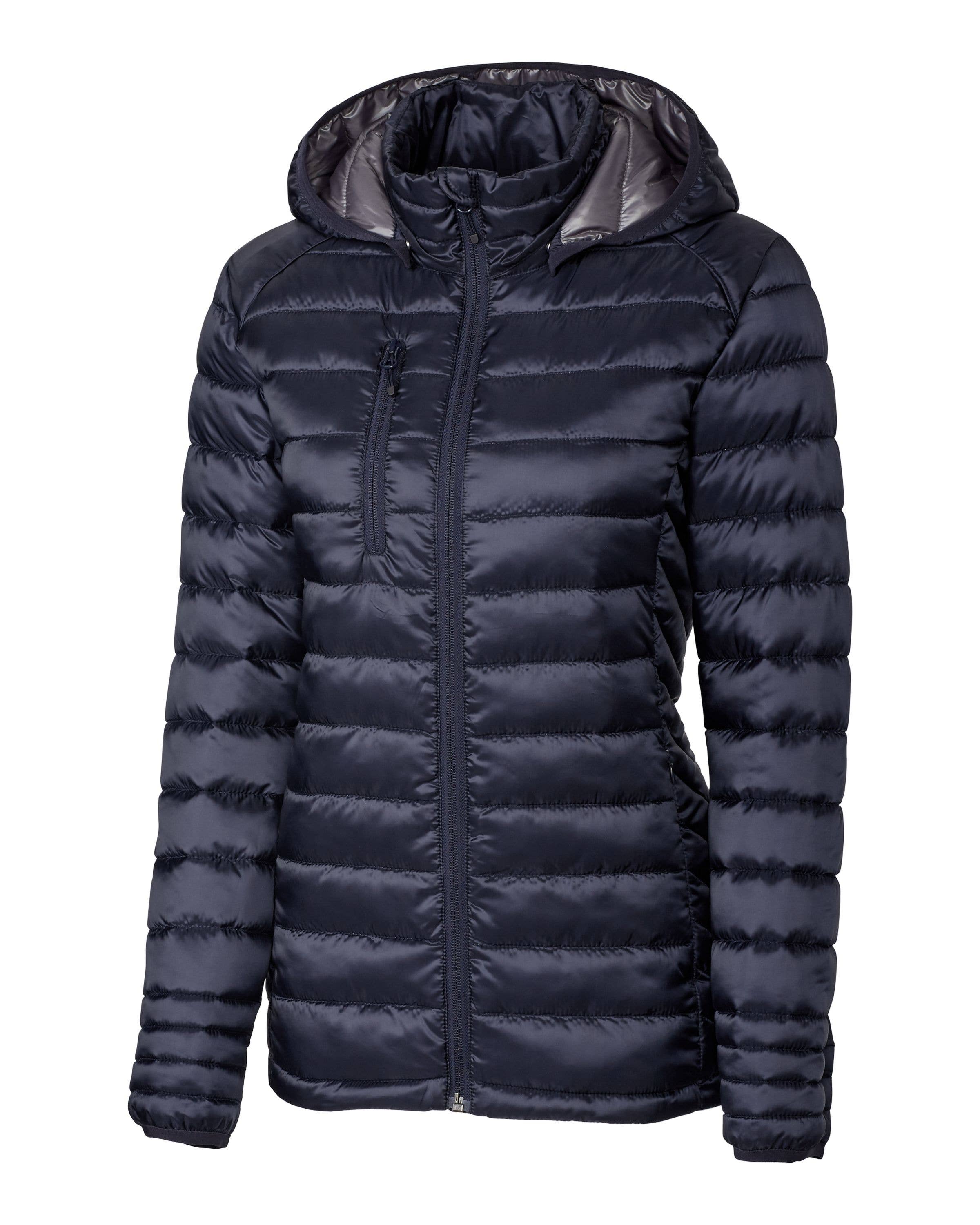 Cutter & Buck - Wholesale Puffer Jacket - Women's - Clique Hudson Insulated Womens Full-Zip Puffer Jacket1
