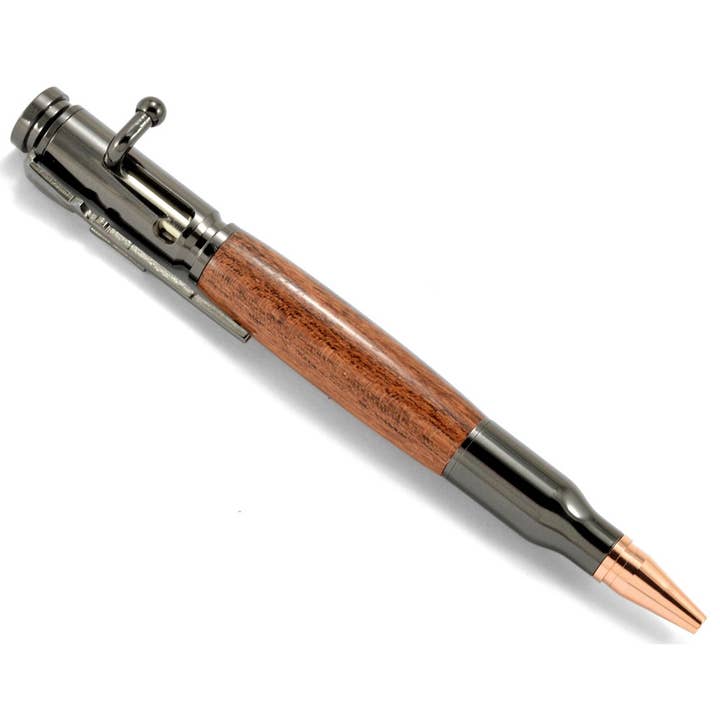 Autumn Woods Collective - Wholesale Pen - Ballpoint Pen | Handmade Bolt Action in Cherry1