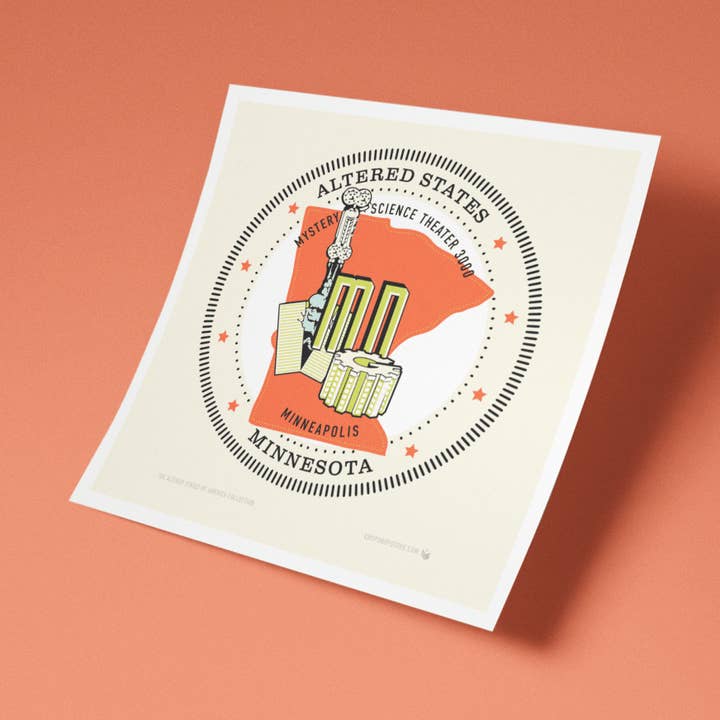 Alterierte Staatssiegel: Minnesota, MN für den Großhandel von Chop Shop Store