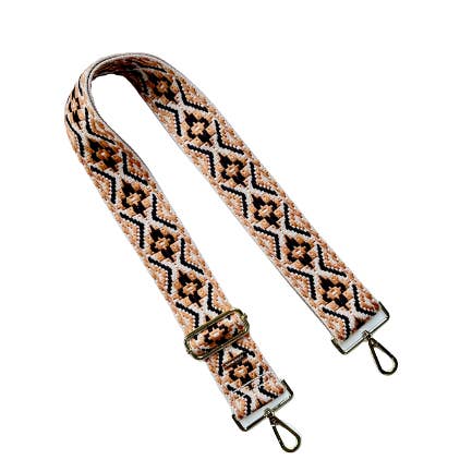 Thomas and Lee Company - Wholesale Bag Strap - Women's - Premium Aztec Diamond Guitar Purse Strap - 9 Colors