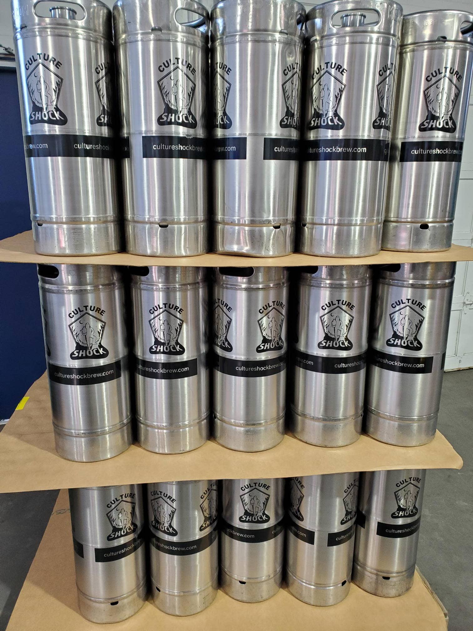 Culture Shock Brew - Wholesale Kombucha - Kombucha Keg, 5.2 gallon sanke keg (Seattle delivery only)