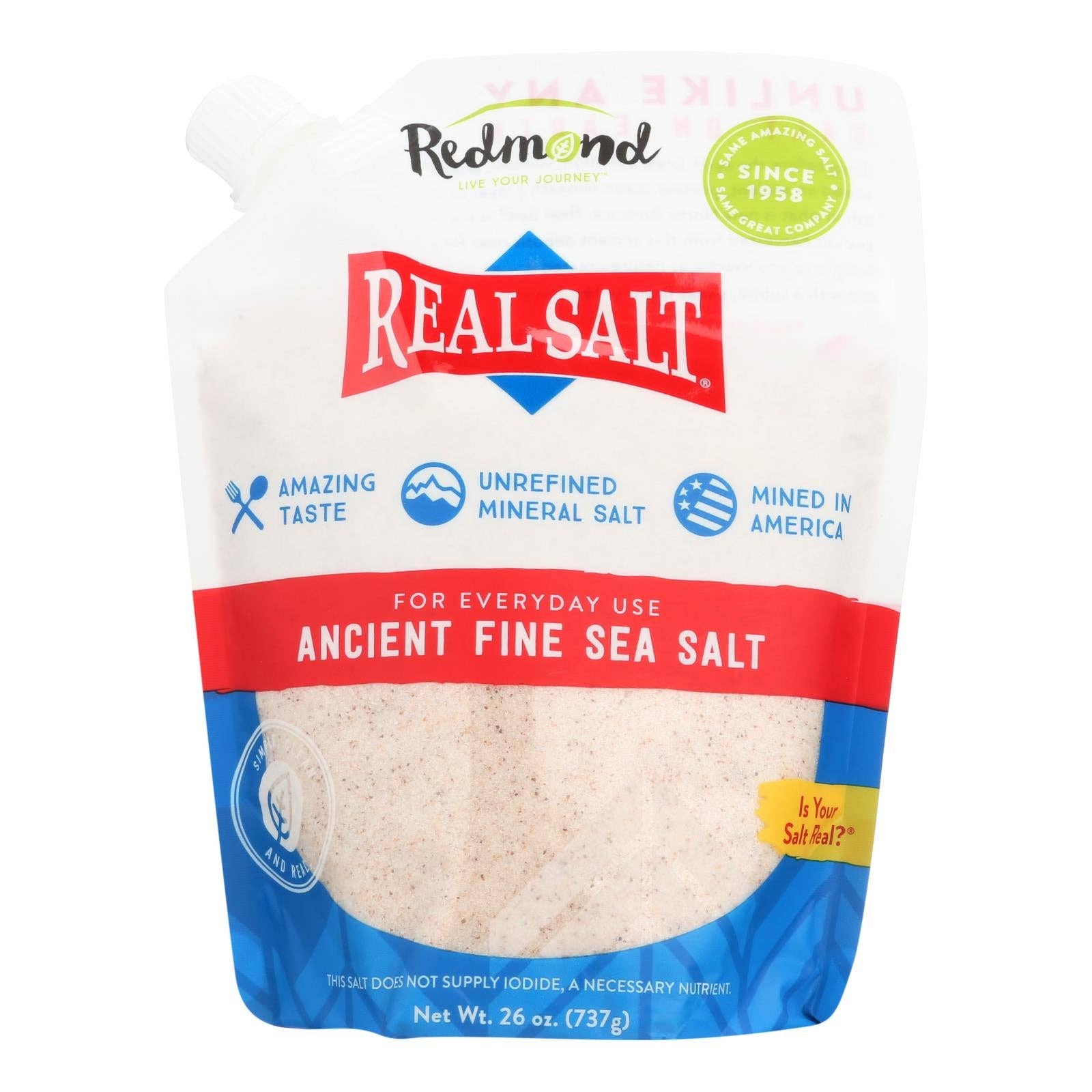 Ware Spark - Wholesale Salt - Our Real Salt  - Case Of 6 - 26 Oz0