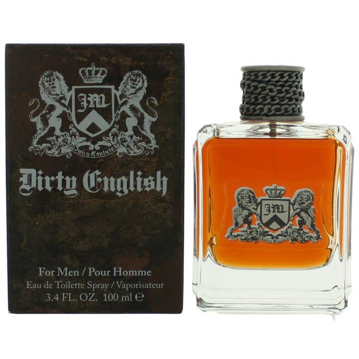 Dirty English van Juicy Couture, 100 ml EDT Spray voor Mannen voor wholesale door Myco Essentials, LLC