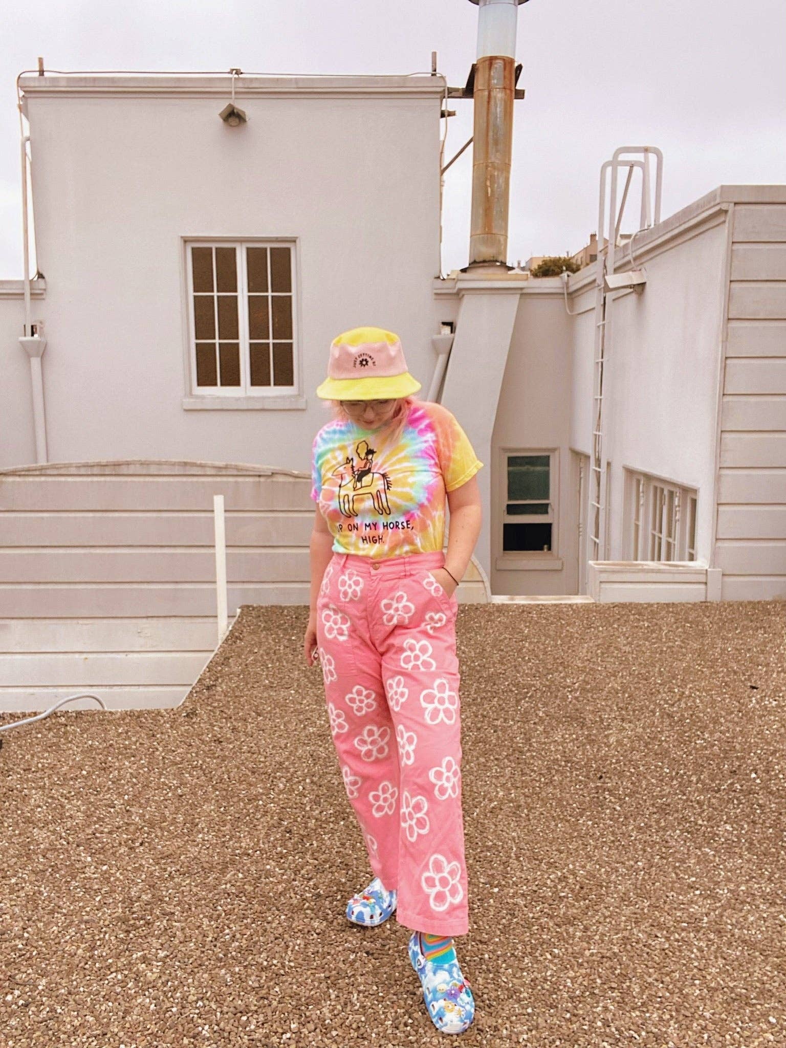 The Peach Fuzz - Wholesale Vissershoedje - Dames - Gewoon een bi-kleurige emmerhoed krijgen9