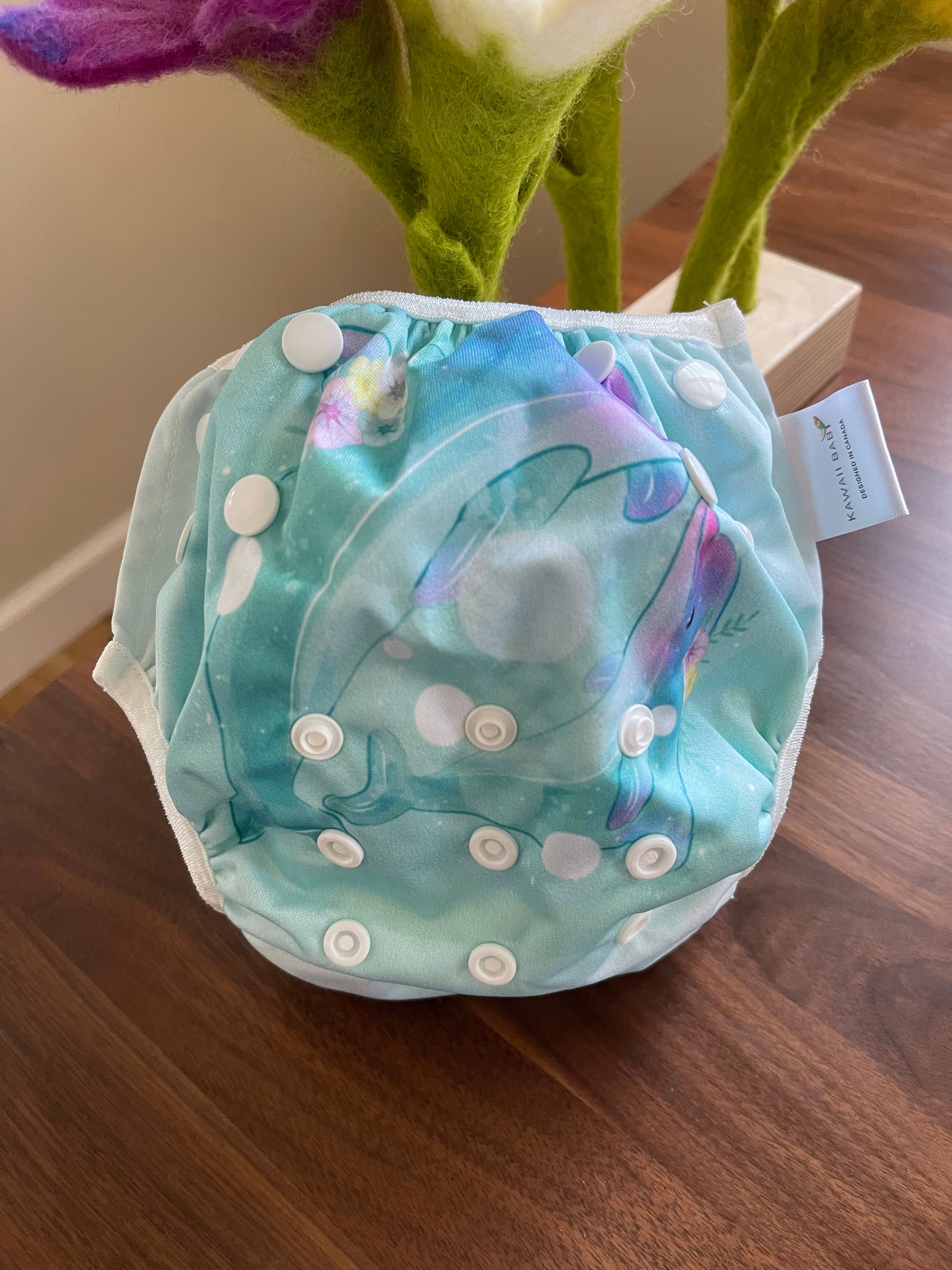 KaWaii Baby Diapers - Vente Couches de natation – bébé - Couches maillots de bain ajustables KaWaii Baby dès 3 mois15