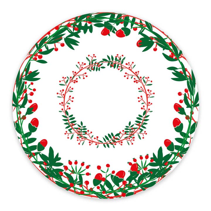 Rippotai - Wholesale Disposable Plate - Rippotai Christmas Placemats: Ecology on the Table, Elegance Without Borders1