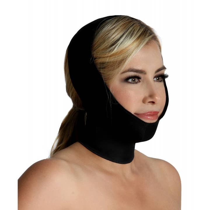 InstantFigure - Wholesale Protective Face Mask/Shield - InstantRecoveryMD Unisex Compression Chin Strap W/Full Neck Support MD413