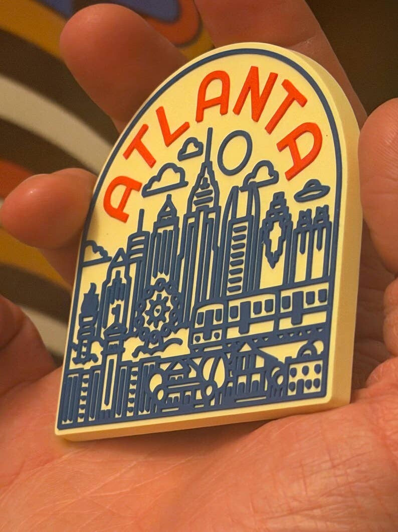 Stuff Worldwide - Wholesale Magnet - Atlanta City Magnet1