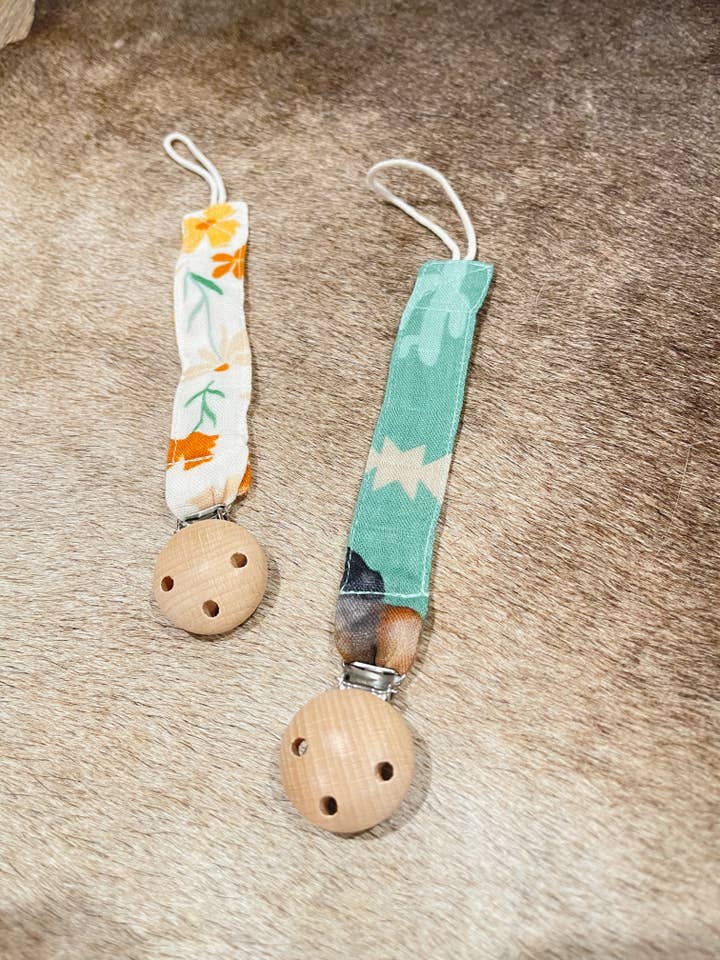 Pacifier Clips for wholesale by Tatum & Trace