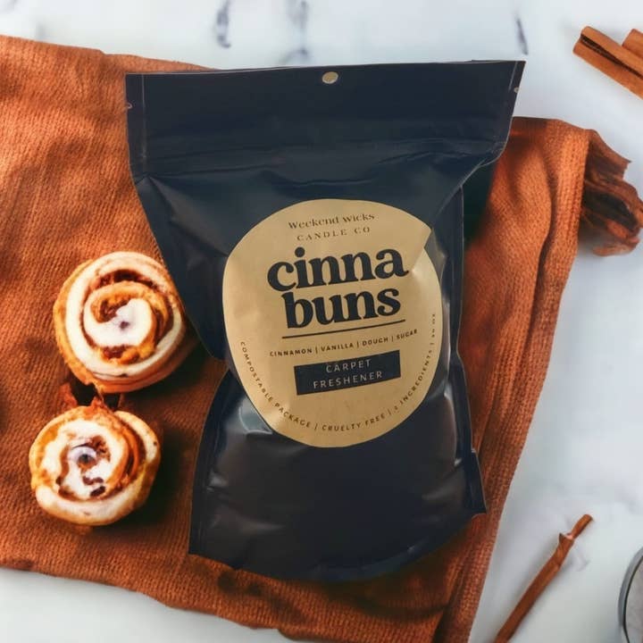 Weekend Wicks Candle Company LLC - Wholesale Rug Cleaner - Cinnamon Bun Carpet Freshener0